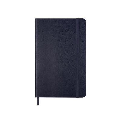 Записная книжка Moleskine Classic (в линейку) в твердой обложке, Medium (11,5x18 см), синий-3