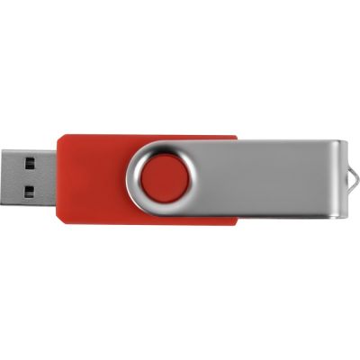 Флеш-карта USB 2.0 8 ГБ Квебек, красный-3