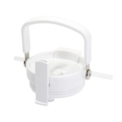 Термостакан Bronx объемом 900 мл из меди и переработанной нержавеющей стали, сертифицированной по стандарту RCS, с вакуумной изоляцией и крышкой с двойной функцией - Белый-6