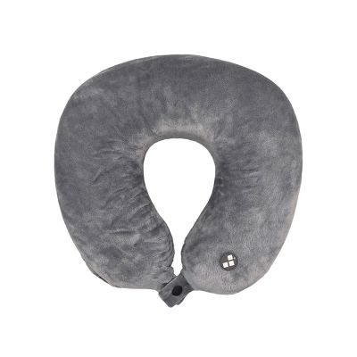 Подушка для путешествий с эффектом памяти Мемо Drowsy Grey-6