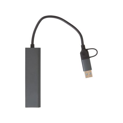 USB-концентратор Command, серый-5