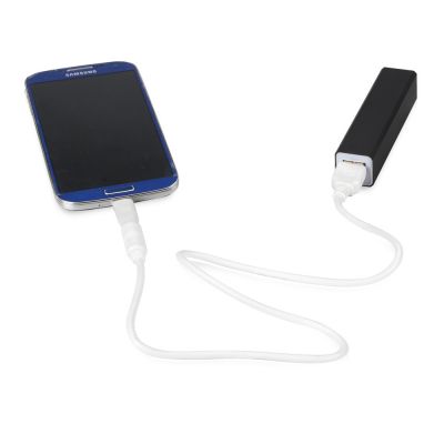 Портативное зарядное устройство Брадуэлл, 2200 mAh, черный-1