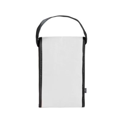 Сумка-холодильник Reviver на липучке из нетканого переработанного материала, белый-3