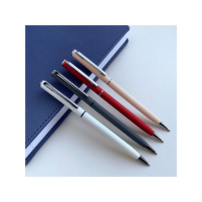 Ручка шариковая автоматическая BrunoVisconti® PALERMO цвет корпуса графитовый, soft-touch, 0.7 мм-3