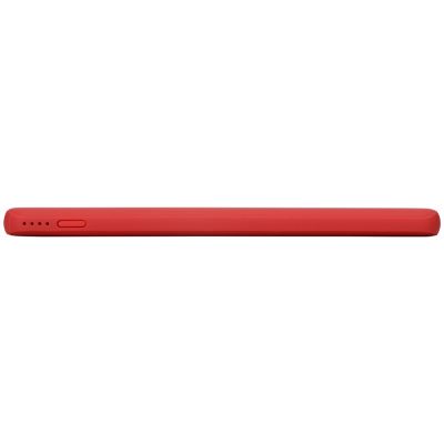 Портативное зарядное устройство Reserve с USB Type-C, 5000 mAh, красный-4