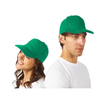 Бейсболка Memphis 5-ти панельная 165 гр, зеленый-0