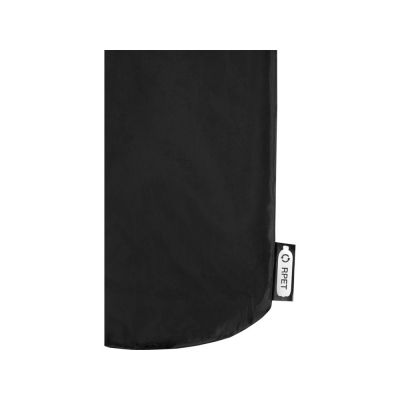 Плед Willow из флиса, вторичного ПЭТ, темно-синий-3