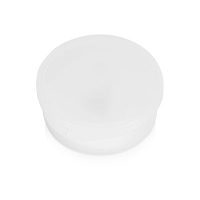 Силиконовая трубочка Fresh в пластиковом кейсе, белый-1