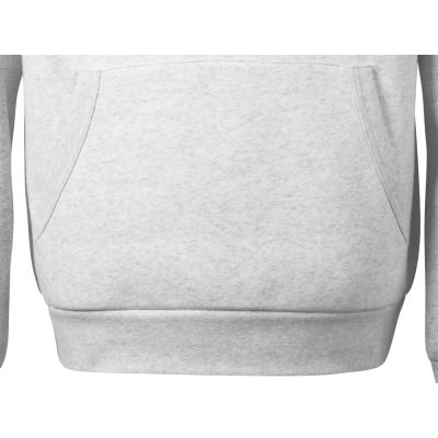 Толстовка с капюшоном Dublin мужская, серый меланж/белый меланж-9