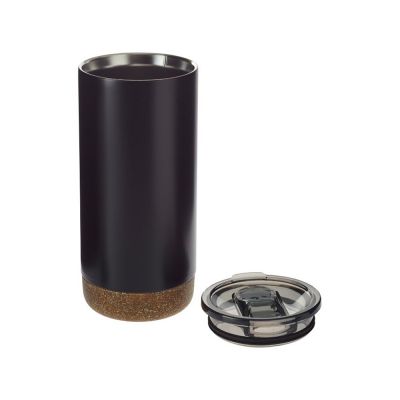 Вакуумная термокружка Valhalla с медным покрытием, черный-1