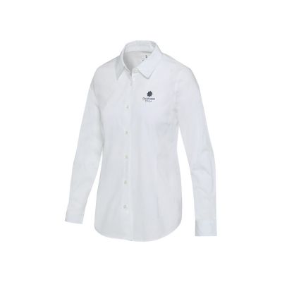 Carnelian женская рубашка из поплина - Белый-4