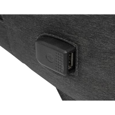 Рюкзак с отделением для ноутбука District, темно-серый-4