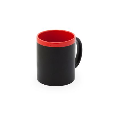 Кружка PALTA, 350 мл, черный/красный-1