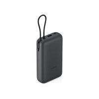 Внешний аккумулятор с встроенным кабелем Xiaomi Power Bank 20000mAh (Integrated Cable) GL Dark Gray