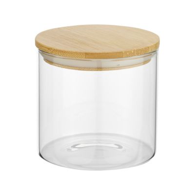 Стеклянный пищевой контейнер Boley объемом 320 мл, натуральный/прозрачный-0