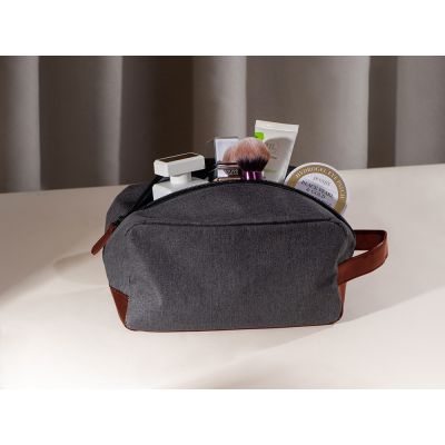 Несессер Fabrizio, серый/коричневый-8