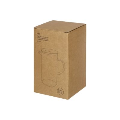 Стеклянный кувшин с крышкой из пробки Fiz-4