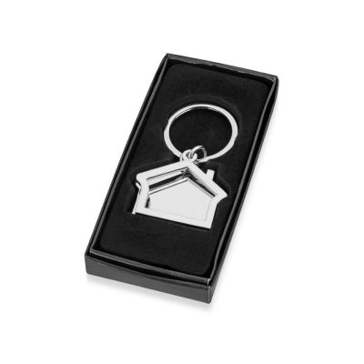 Брелок Избушка, серебристый (Р)-1