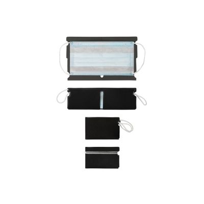 Чехол для гигиенической маски, черный-8