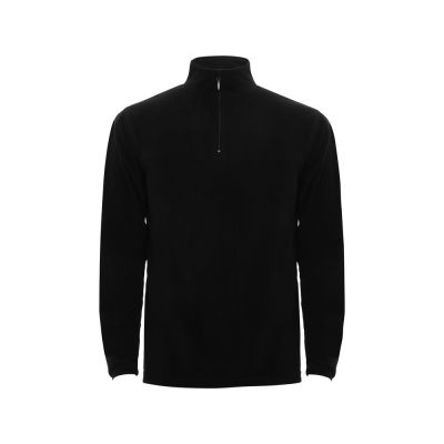 Свитшот из микрофлиса мужской Himalaya, черный-0