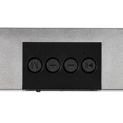 Портативная стереоколонка Hull, 2 * 3 Вт, серый-5