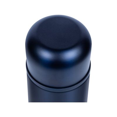 Термос Relaxika 101 (1 литр), темно-синий (без лого)-2