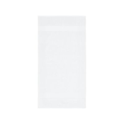 Хлопковое полотенце для ванной Charlotte 50x100 см с плотностью 450 г/м2, белый-1