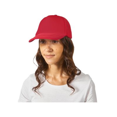 Бейсболка с сеткой Newport, красный-2