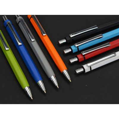 Ручка шариковая шестигранная UMA Six, синий-1