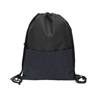 Рюкзак-мешок Reflex со светоотражающим эффектом, синий-1