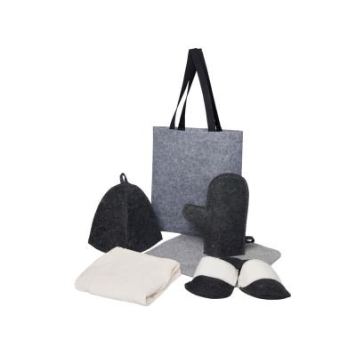 Банный набор с килтом Healing, мужской, двуцветный-0