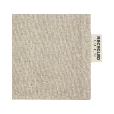 Большая подарочная сумка Pheebs объемом 4 л из хлопка плотностью 150 г/м2, натуральный-3