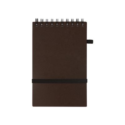 Блокнот B7 Kaffi, темный кофе-2