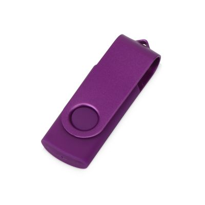 Флеш-карта USB 2.0 8 Gb Квебек Solid, фиолетовый-0