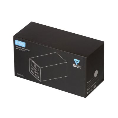 Внешний аккумулятор для ноутбуков Main 65 Вт, 20000 mAh, серый-5