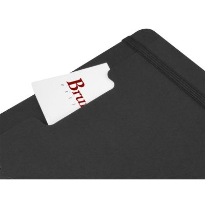 Ежедневник недатированный на гребне А5 Pragmatic, черный-2