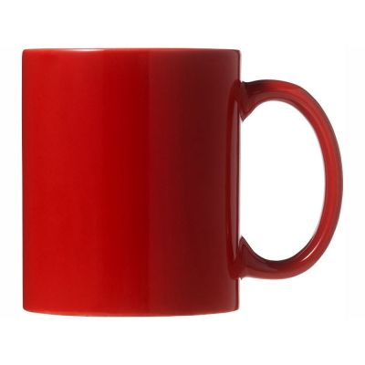 Кружка керамическая Santos, красный-2