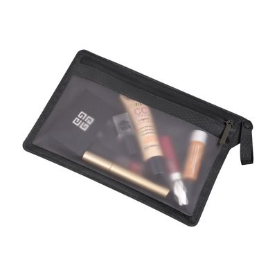 Органайзер On clouds двумя отделениями из нейлона 250х170 мм (в инд. пакетике), серый/черный-2