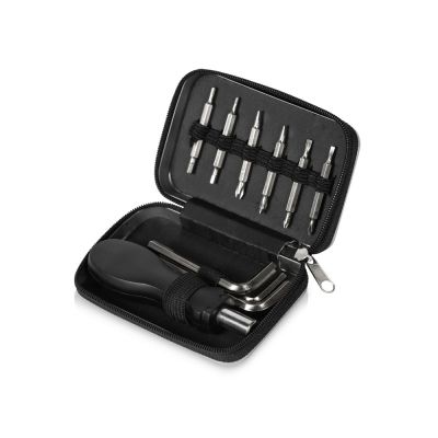 Набор отверток 10-в-1, серебристый-0