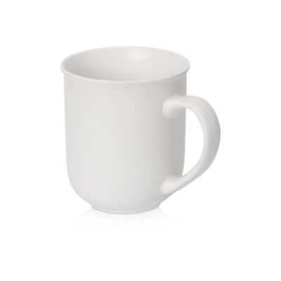Матовая кружка Susan 380мл в цвете с двух сторон, белый-0