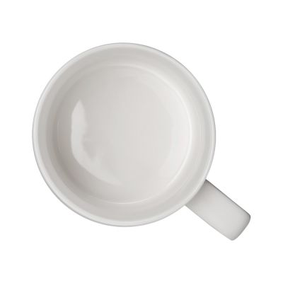 Кружка Kerry, 410 мл, белый, с квадратной ручкой-3