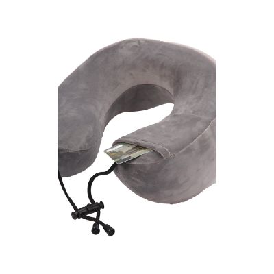Подушка для путешествий с эффектом памяти Мемо Bluewinder Grey-6