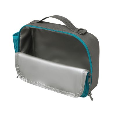 Изотермическая сумка-холодильник Breeze New для ланч-бокса, серый/голубой-5