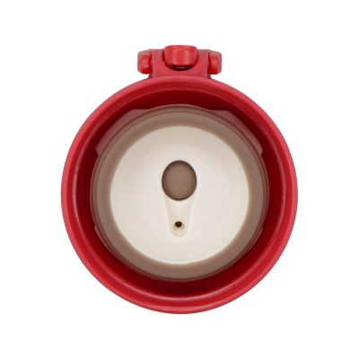 Вакуумная термокружка Хот 470мл, серый/красный-5