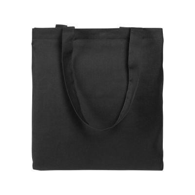 Сумка Element из хлопка для покупок, 180 г, черный-2