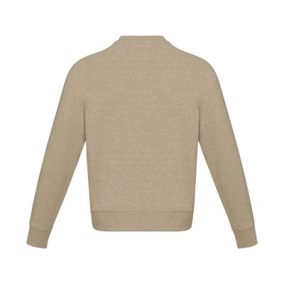 Jet унисекс Aware™ свитер с круглым вырезом из переработанных материалов - Oatmeal-2