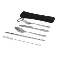 Набор столовых приборов из нержавеющей стали из 5 предметов Sheen - Серебристый