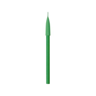 Ручка картонная с колпачком Recycled, зеленый классик-4