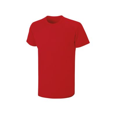 Футболка HD Fit короткий рукав с эластаном, мужская, красный-4