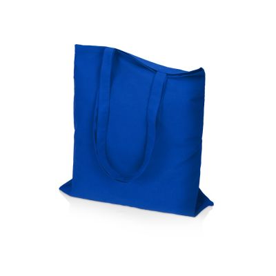 Сумка для шопинга Carryme 140 хлопковая, 140 г/м2, синий-0